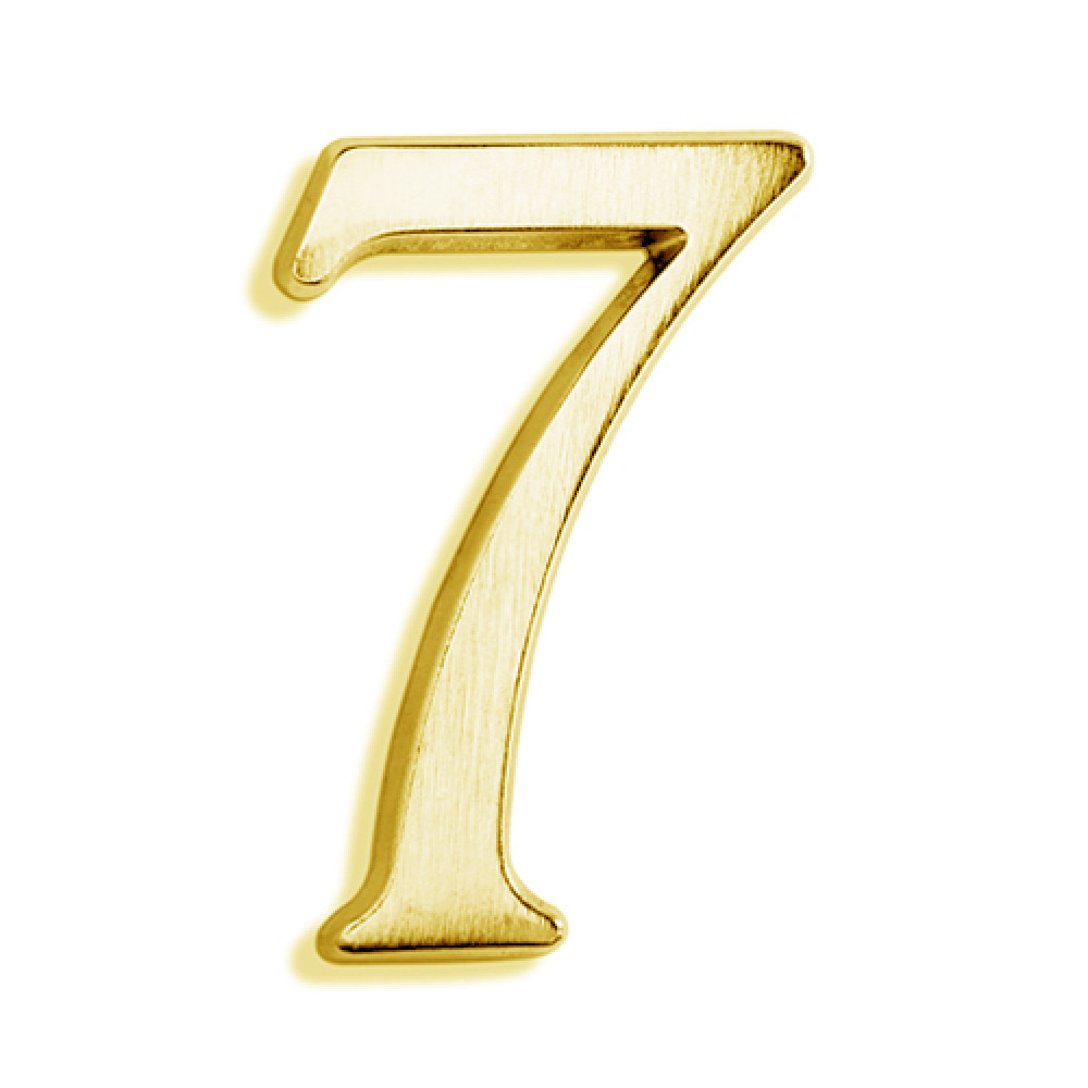 NUMERO 7 BRONCE POLI 171-7 SP        7CM