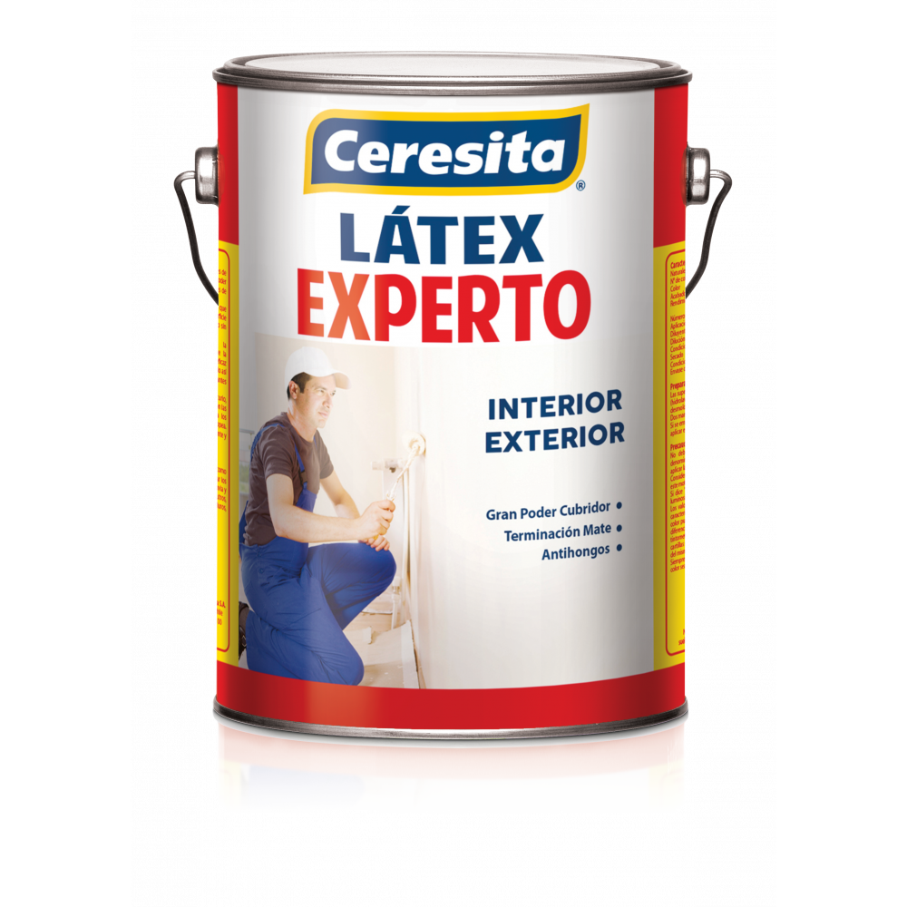 Latex Ceresita Experto Rojo Colonial 1gl