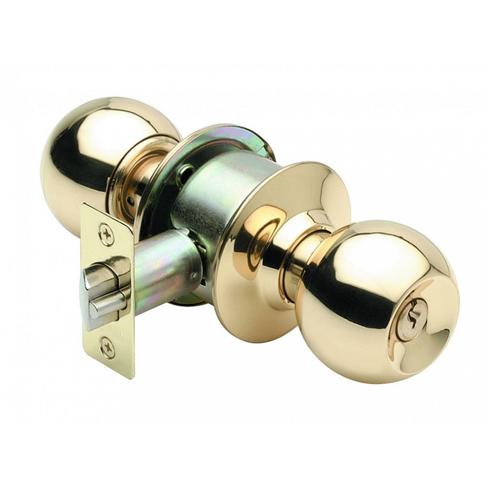 CERRADURA POMO ACCESO YALE  BRONCE      