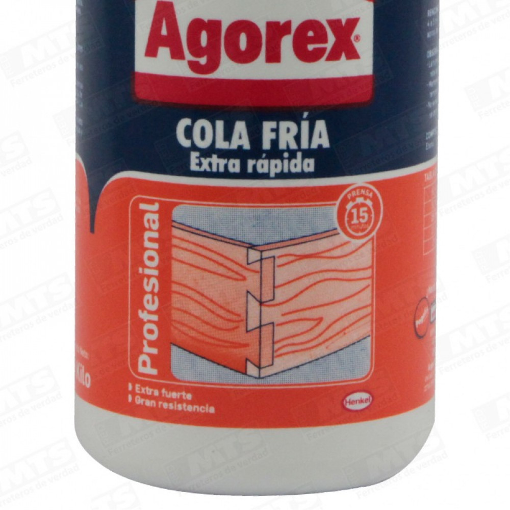 ADHESIVO MADERA PROFESIONAL AGOREX 1/2kg