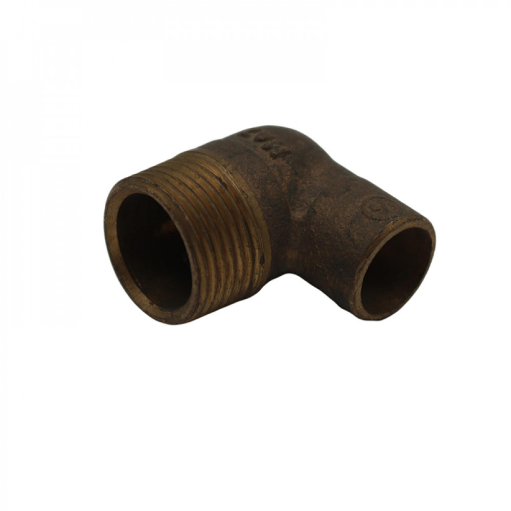 Codo Bronce Soldar He           1/2x3/4"
