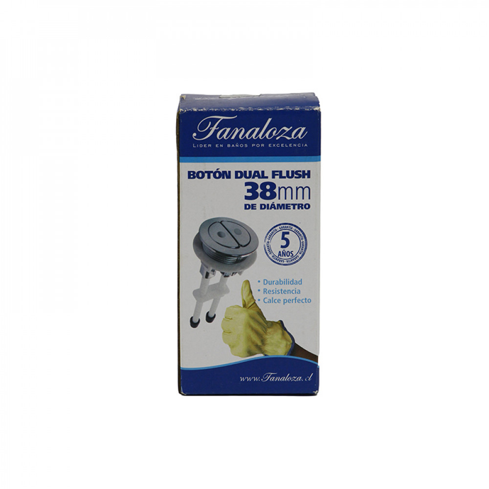 Wc Boton Dual Flush                38 Mm