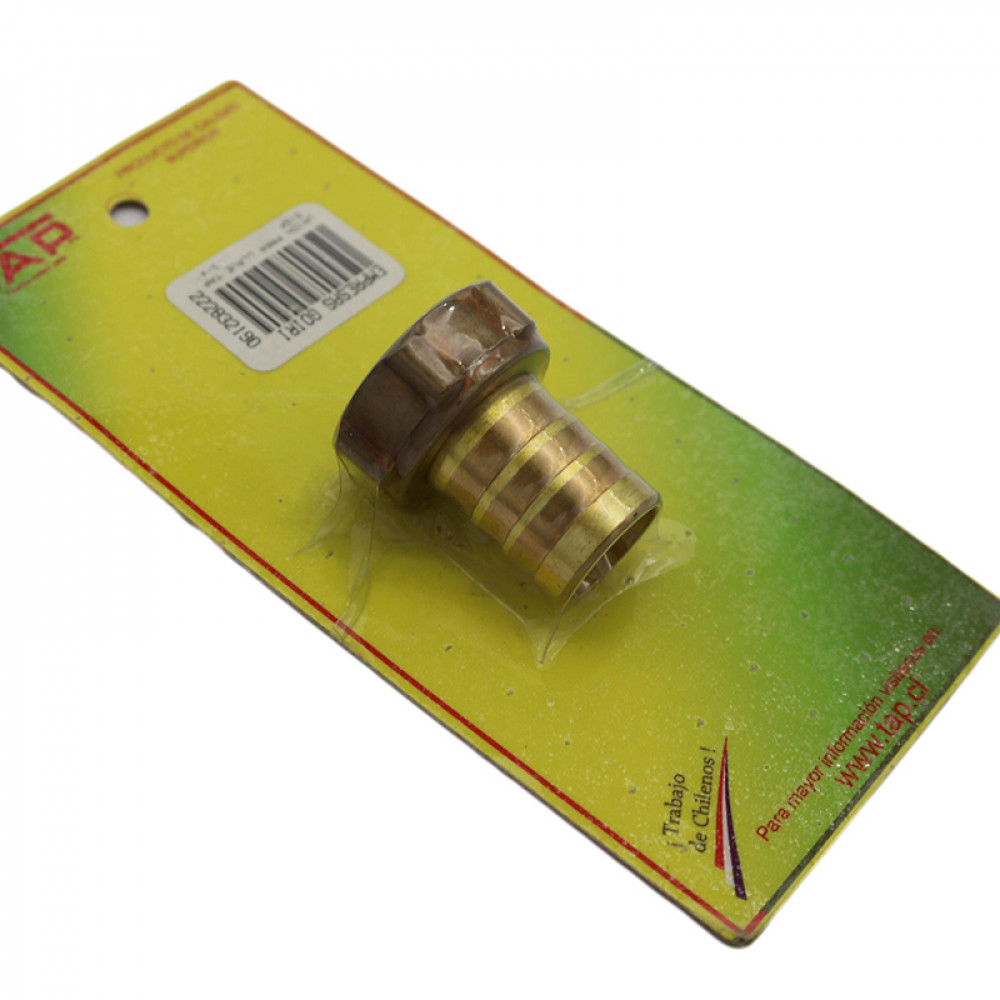 UNION PARA LLAVE TAP DISP.          3/4