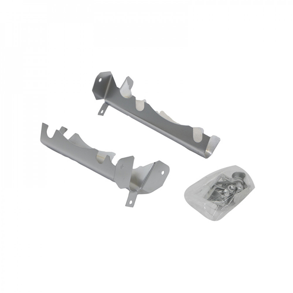 CORTINA SOPORTE TECHO CROMADO      12 mm