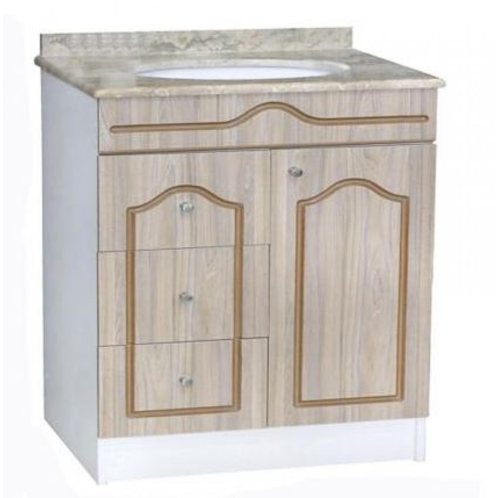 Mueble Madera Cajones Der.     80x50x87.