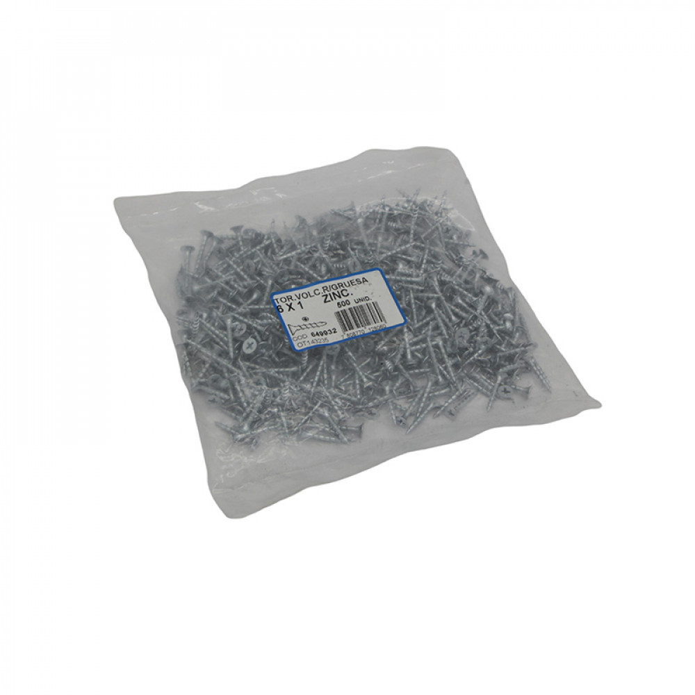 TORNILLO YESO CARTON CRS PFZ     1 500U"