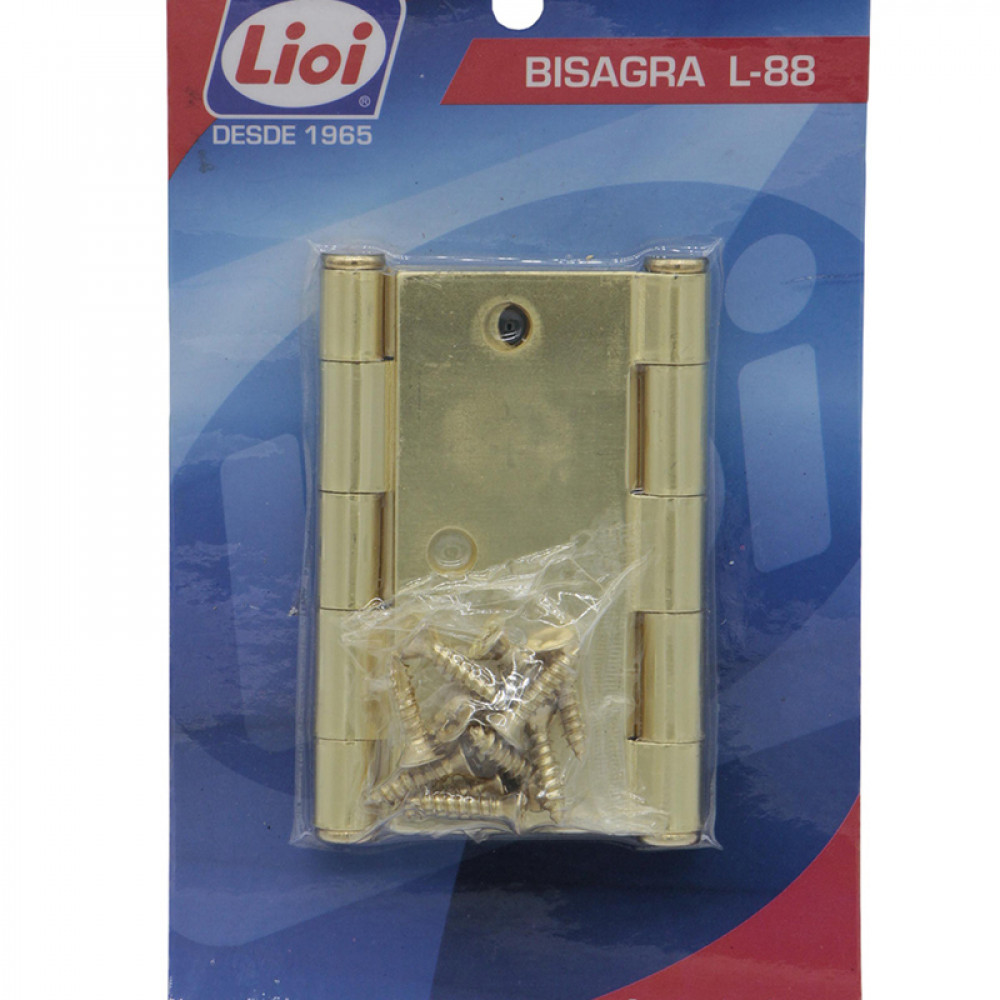 BISAGRA LIOI L88 P/S C/T BRON. 31/2X31/2
