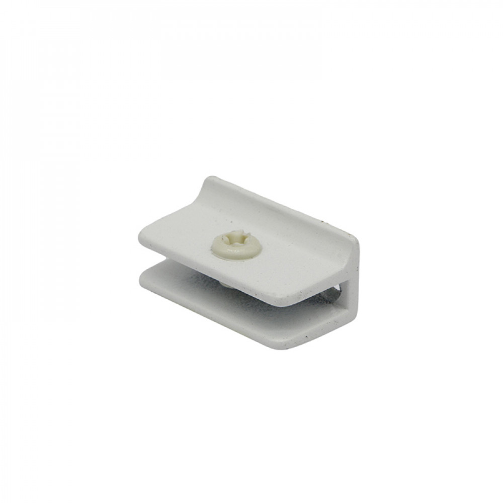 SOPORTE VIDRIO RECTANGULAR BLANCO       