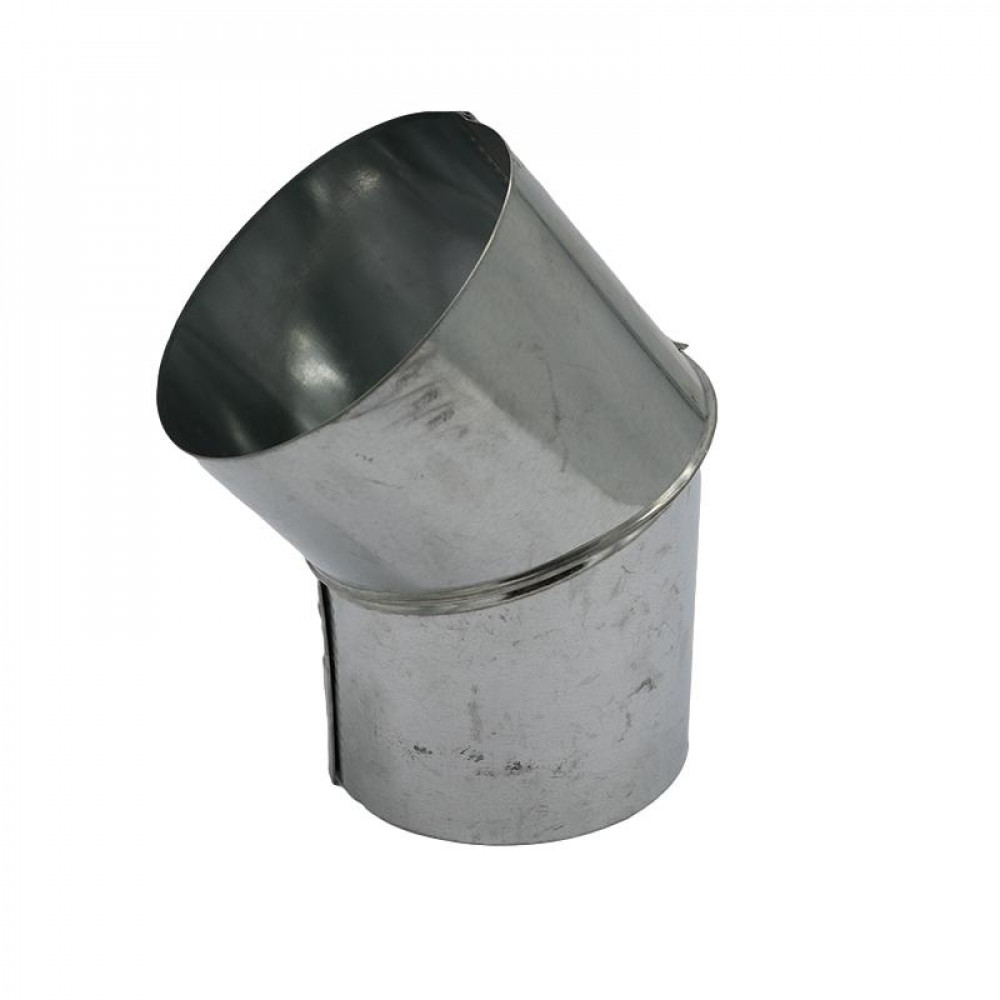 CODO VENTILACION GALVANIZADO     5X45GR