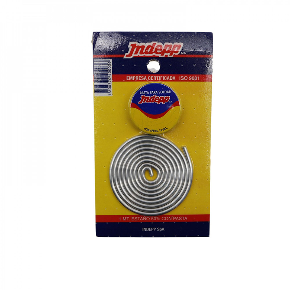 SOLDADURA INDEPP CON PASTA DISPLAY      