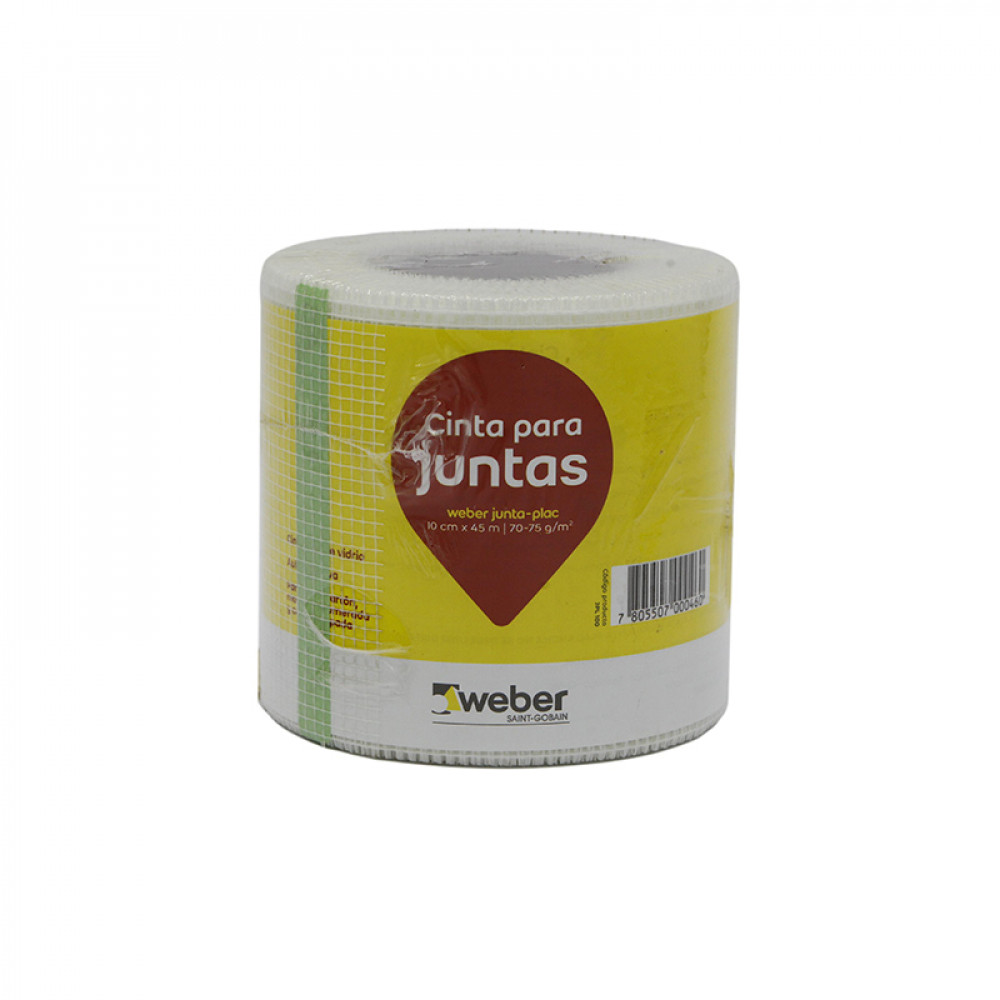 HUINCHA JUNTURA YESO CARTON 10 cm x45 Mt