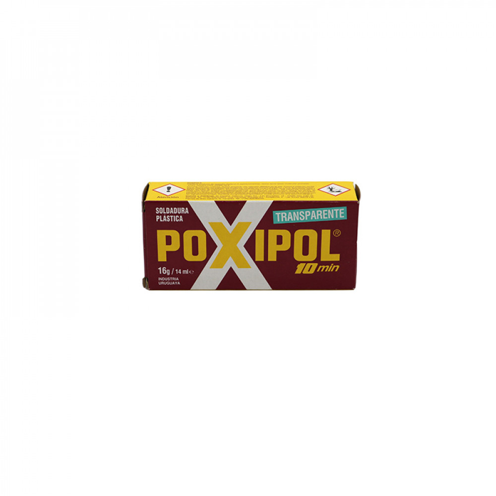 ADHESIVO EPOXICO POXIPOL TRANSP  14 ml  