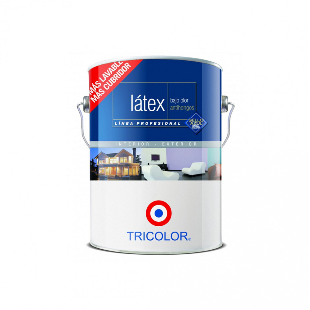 LATEX TRICOLOR PROF.AZUL ALEGRIA     1GL
