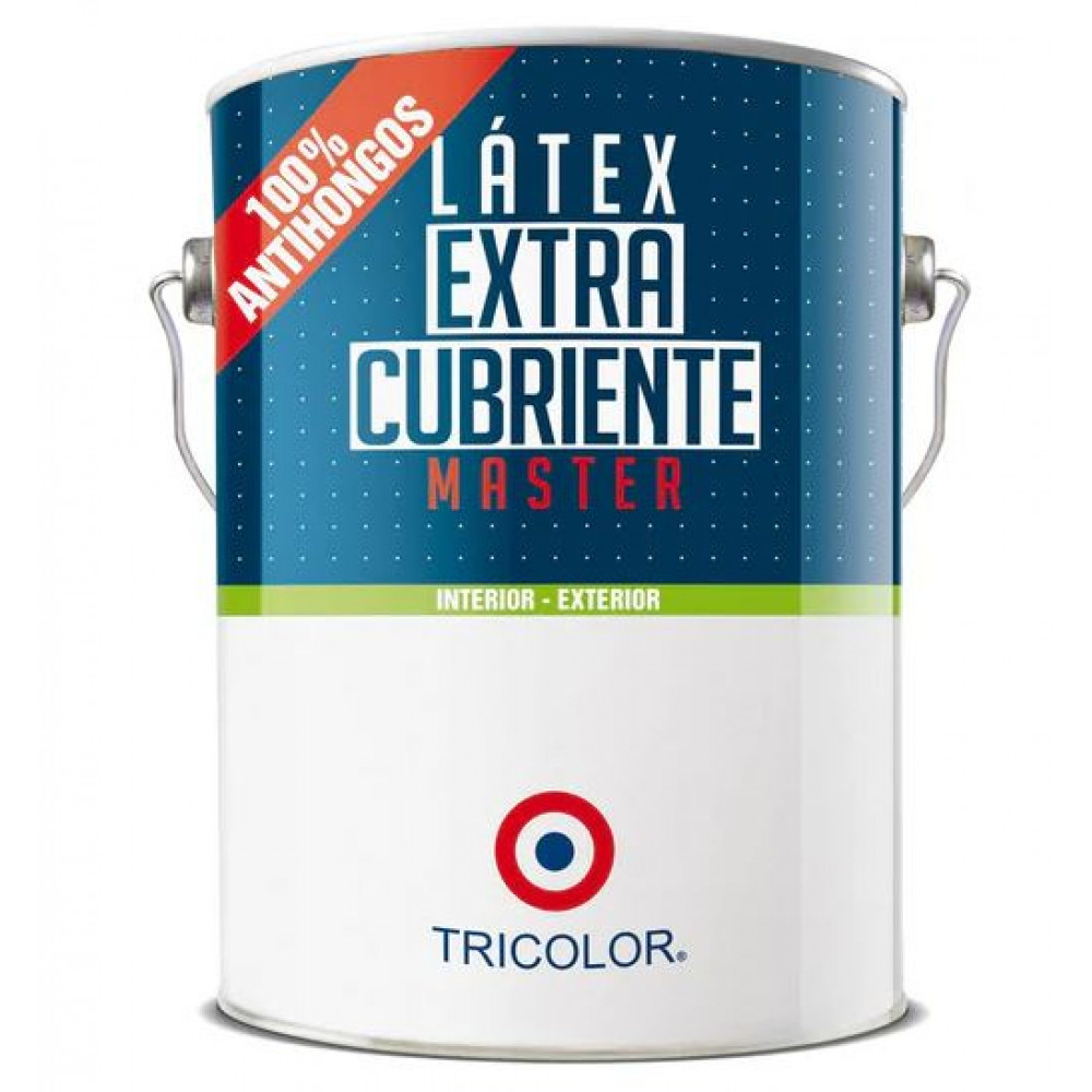 Latex Tricolor Extra Cubriente Blanco 1g