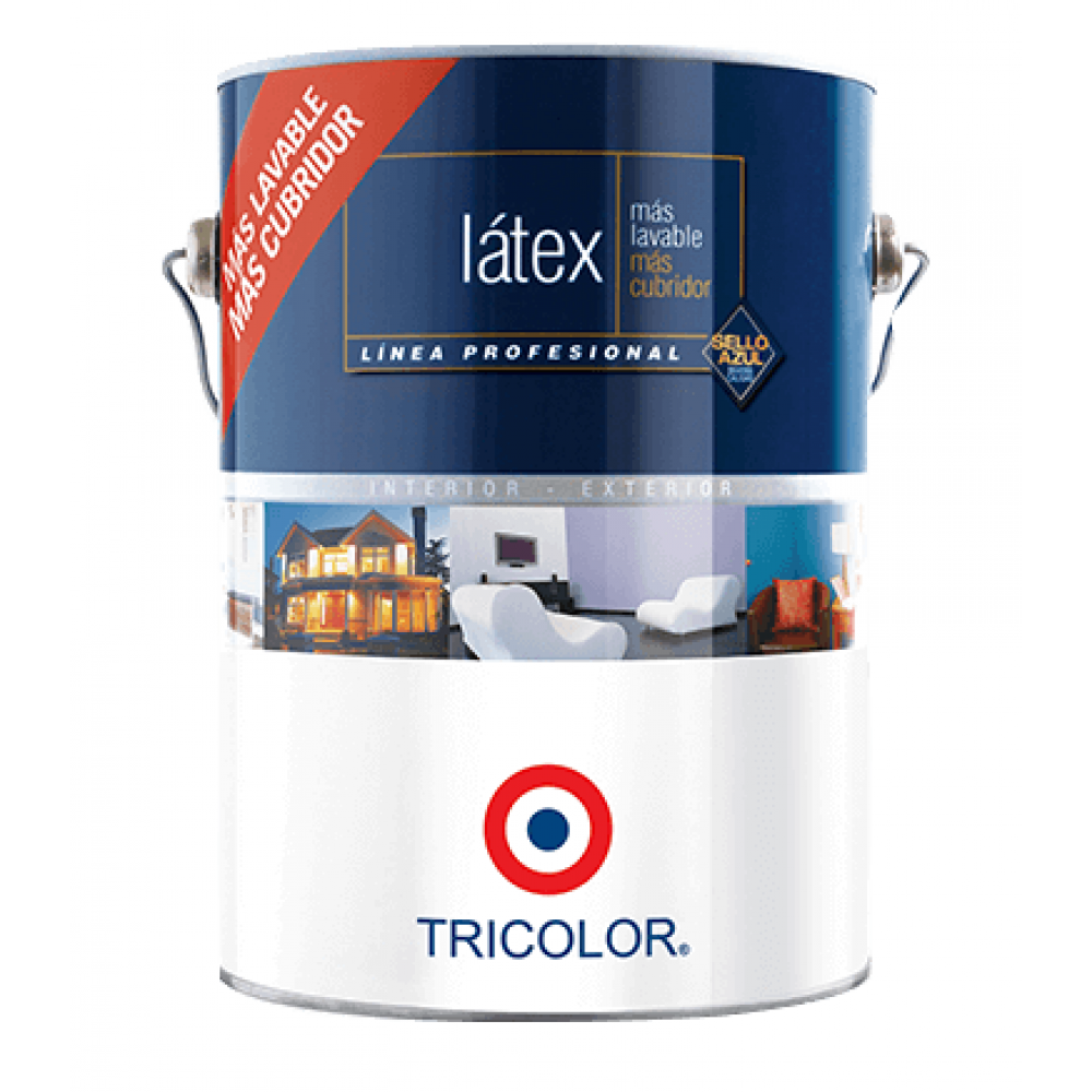 LATEX PREPARADO TRICOLOR PASTEL      1GL