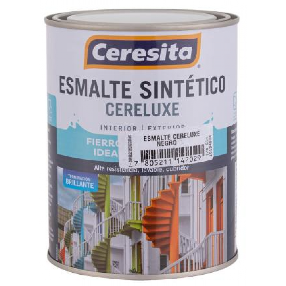 Esmalte Sint Ceresita Cluxe Negro  1/4gl