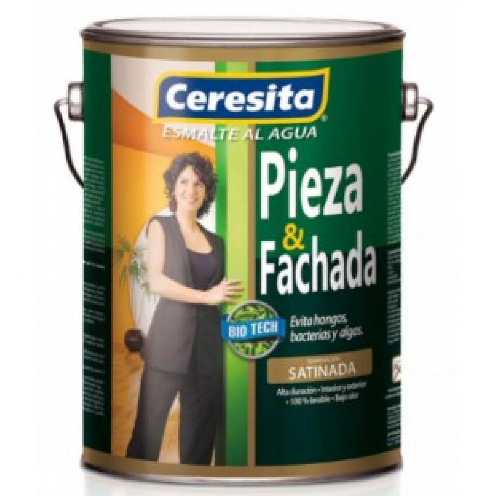Esmalte Agua Ceresita P&f Rojo Col  1 Gl
