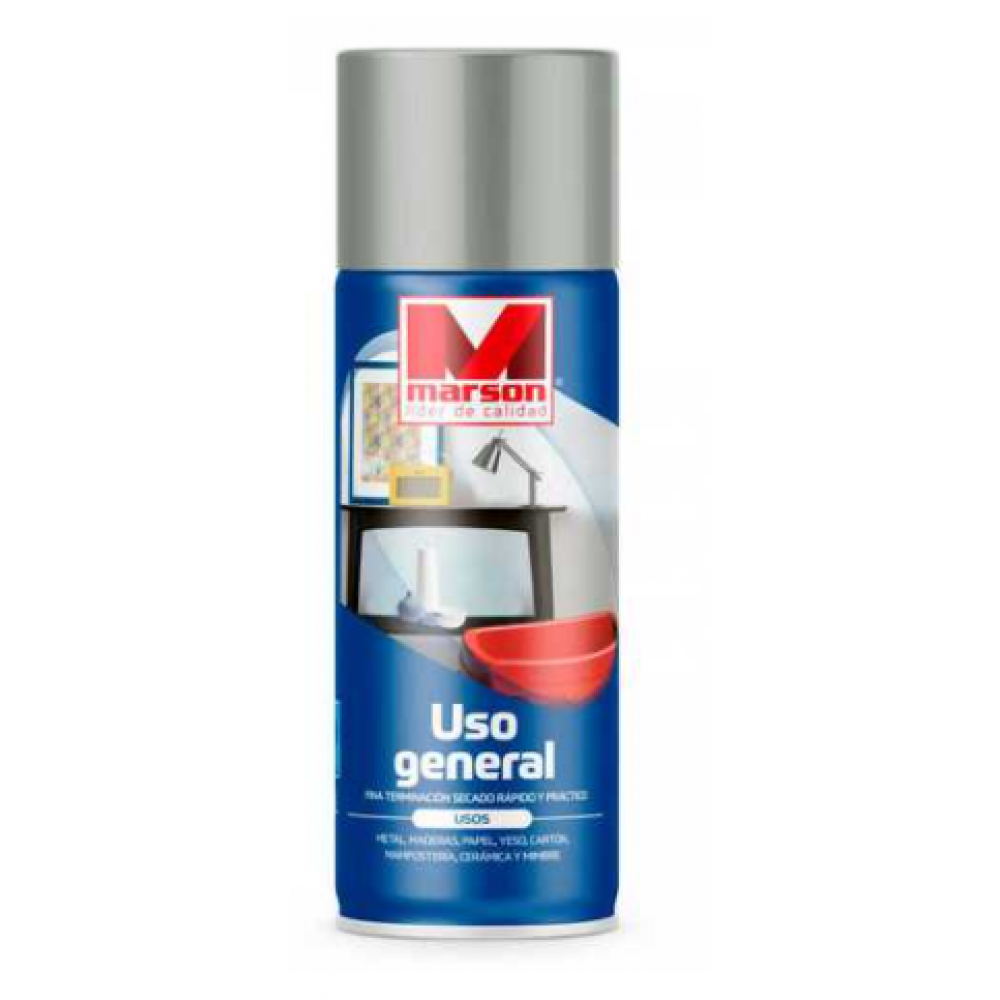 Esmalte Spray Marson Gris          485ml