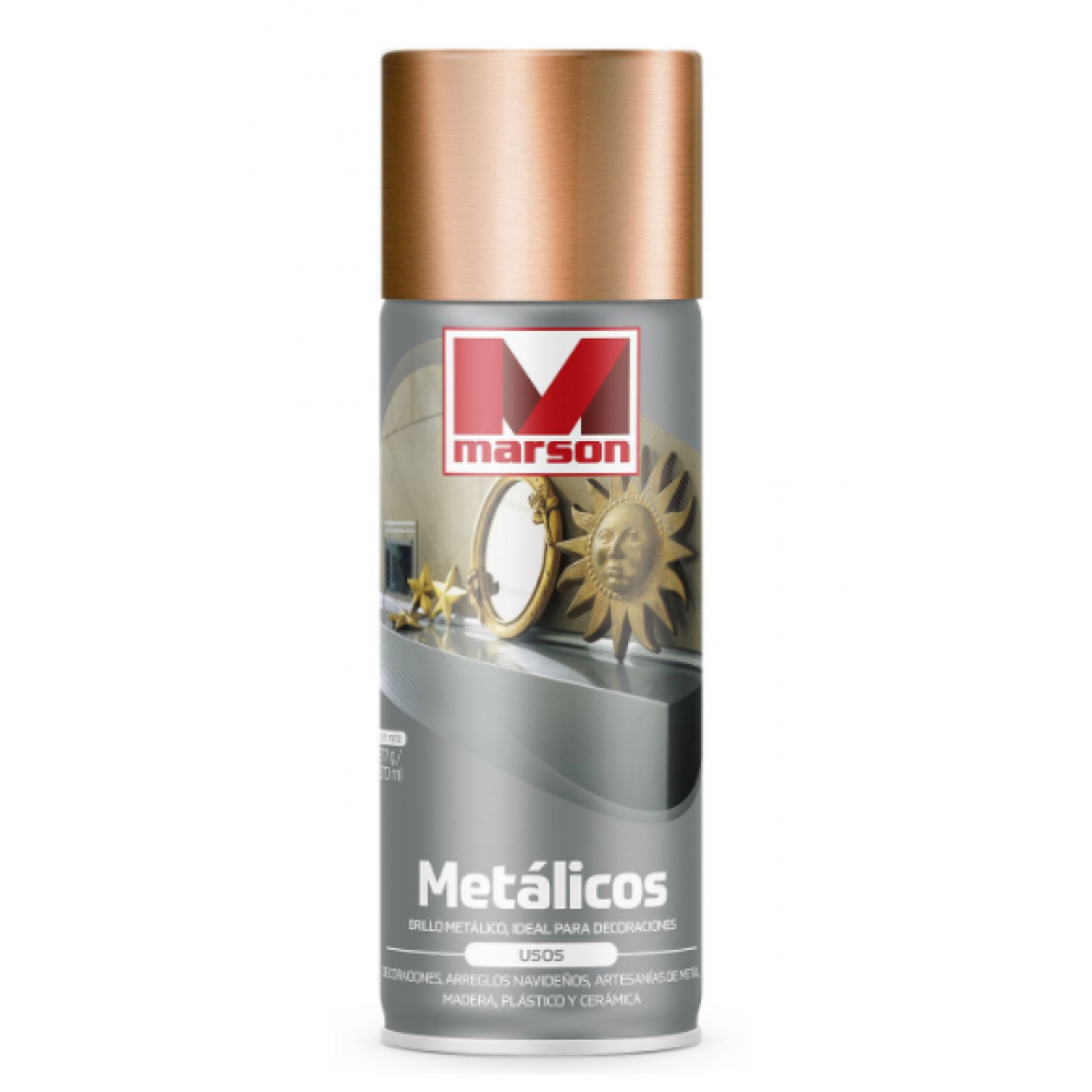 PINTURA METALICA SPRAY MARSON COBRE