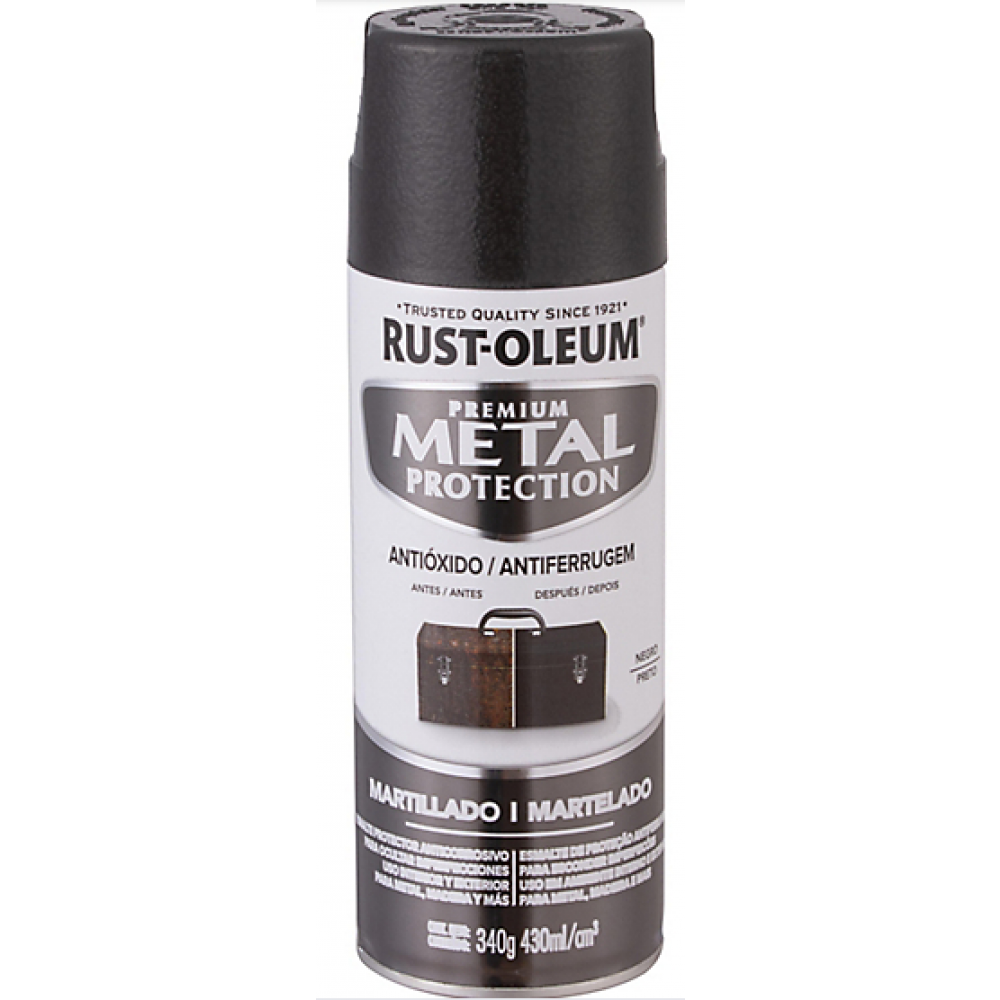 Spray Metal Protec Negro Martill 340 Gr