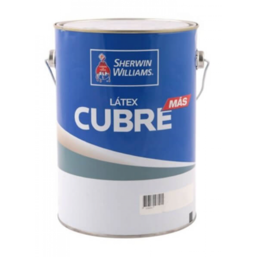 Latex Sherwin Cubre Mas Ocre 1gl