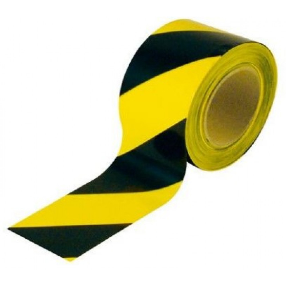 Cinta Demarcatoria Amar-negro 55mmx33 Mt