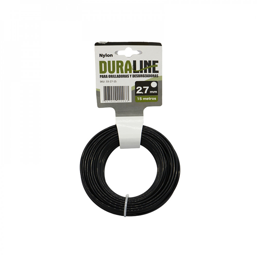 Hilo Nylon Para Orilladora 2.7mmx15mt