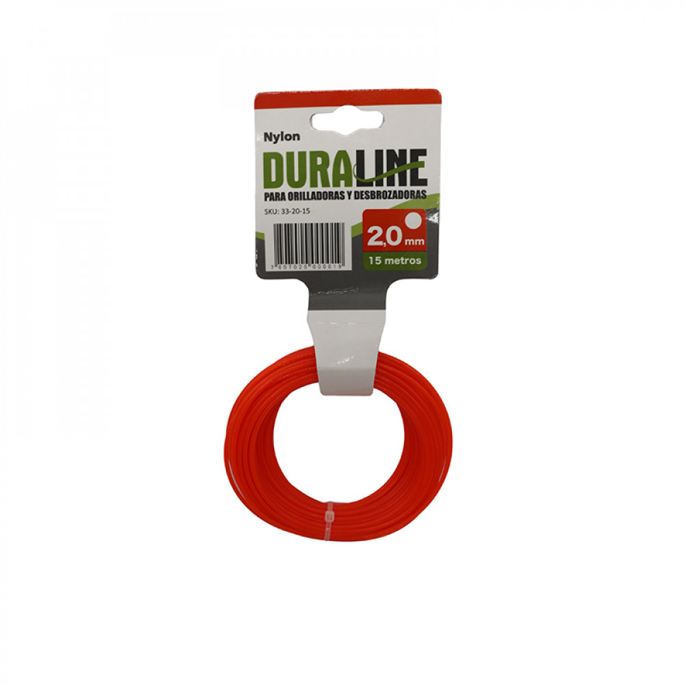 Hilo Nylon Para Orilladora 2.0mmx15mt