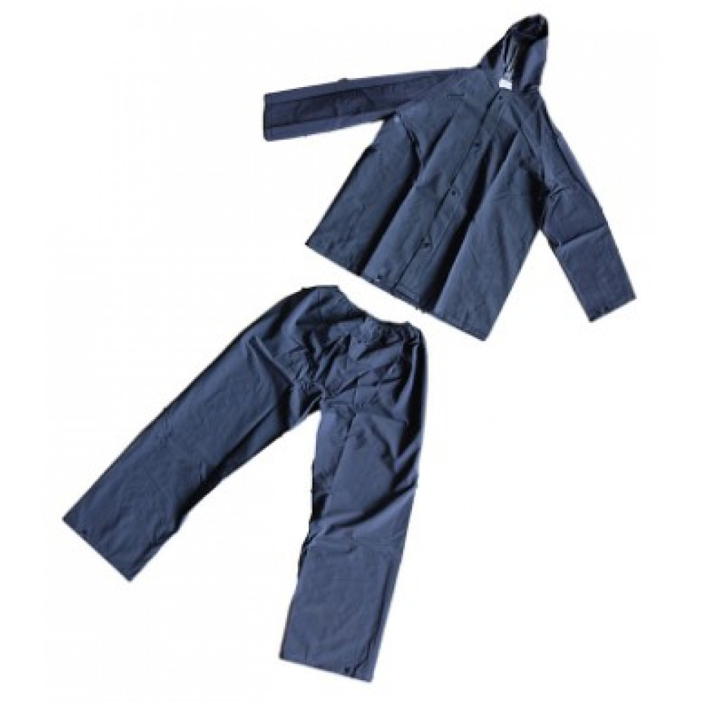 Traje Para Agua Pvc Azul 2pz.       ''xl''
