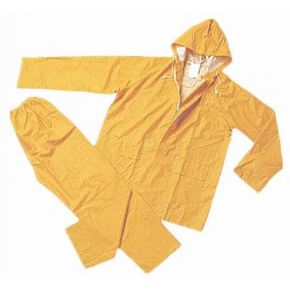 Traje Para Agua Pvc Amarillo  2pz    ""l""