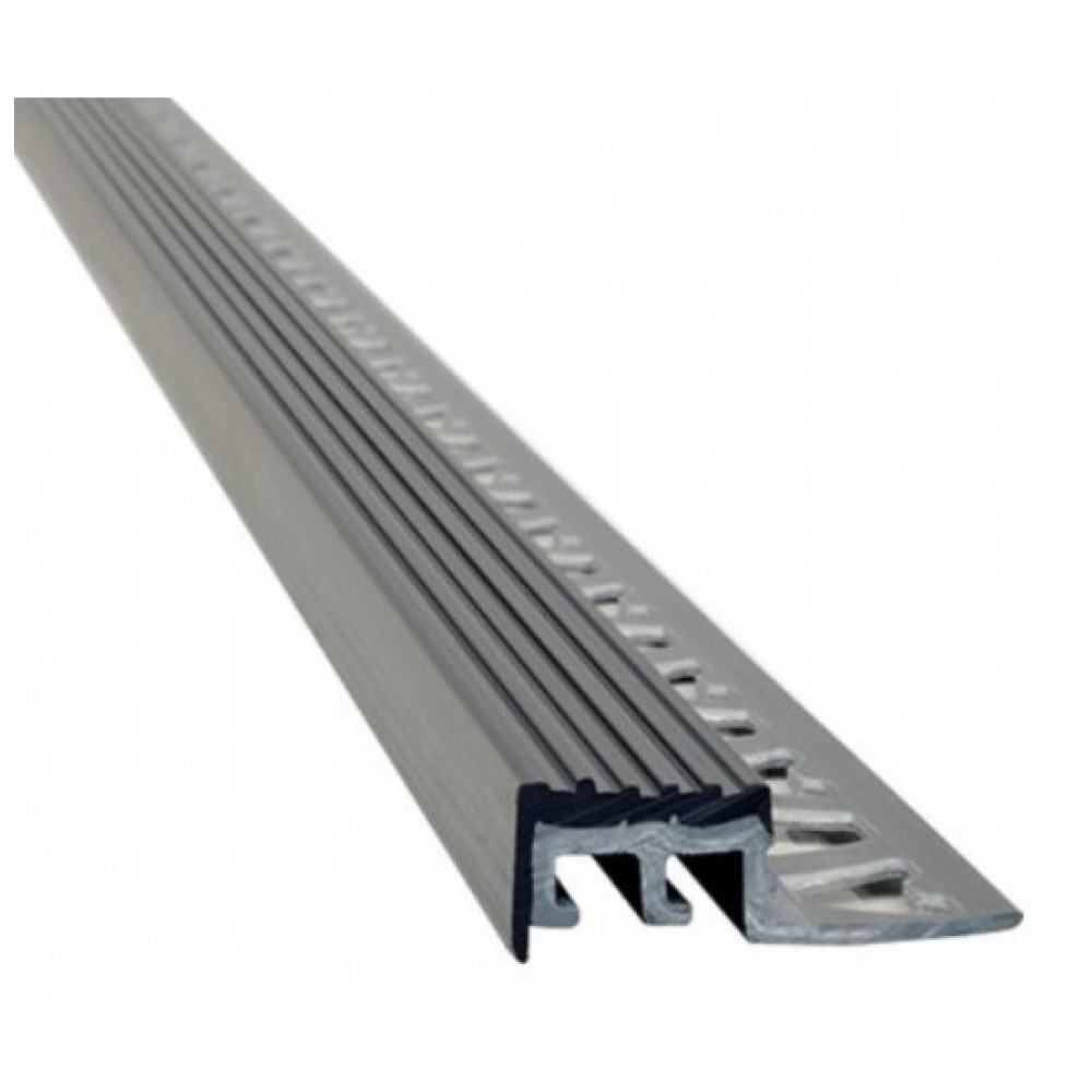 Protec. Escal.pvc Border Negro 10x2.5mt