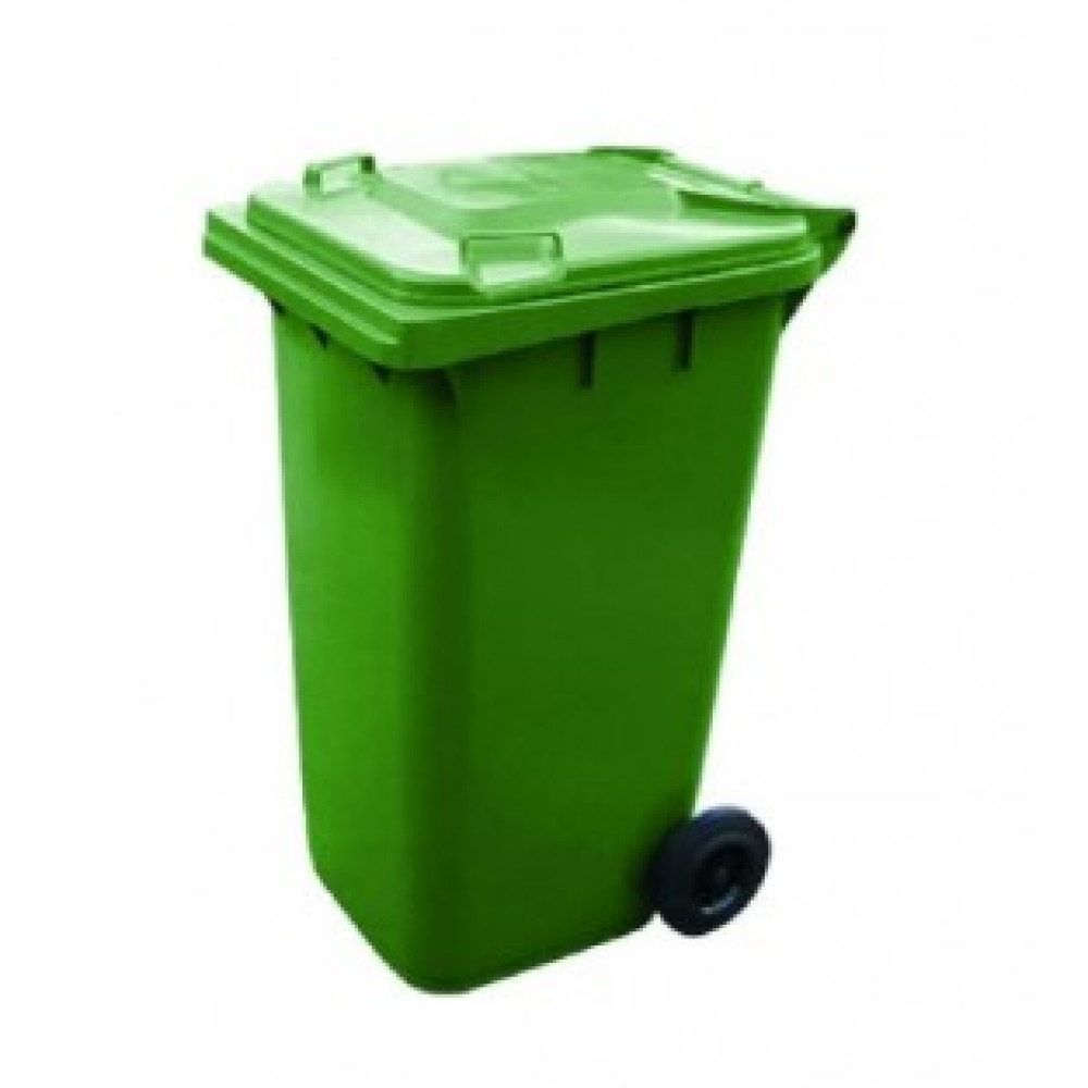 Contenedor Plastico C/tapa Verde   240lt
