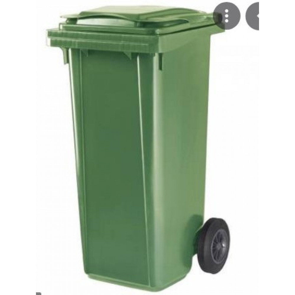 Contenedor Basura C/tapa-pedal 120lverde