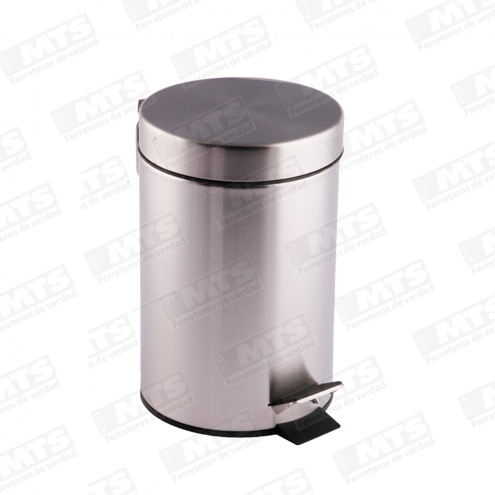 Basurero Acero Inoxidable           3lts