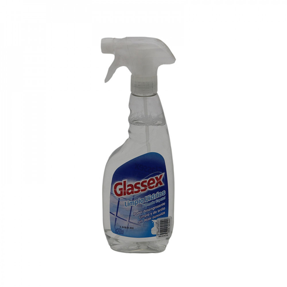 LIMPIADOR GLASSEX MULTIUSO C/GAT.  500CC
