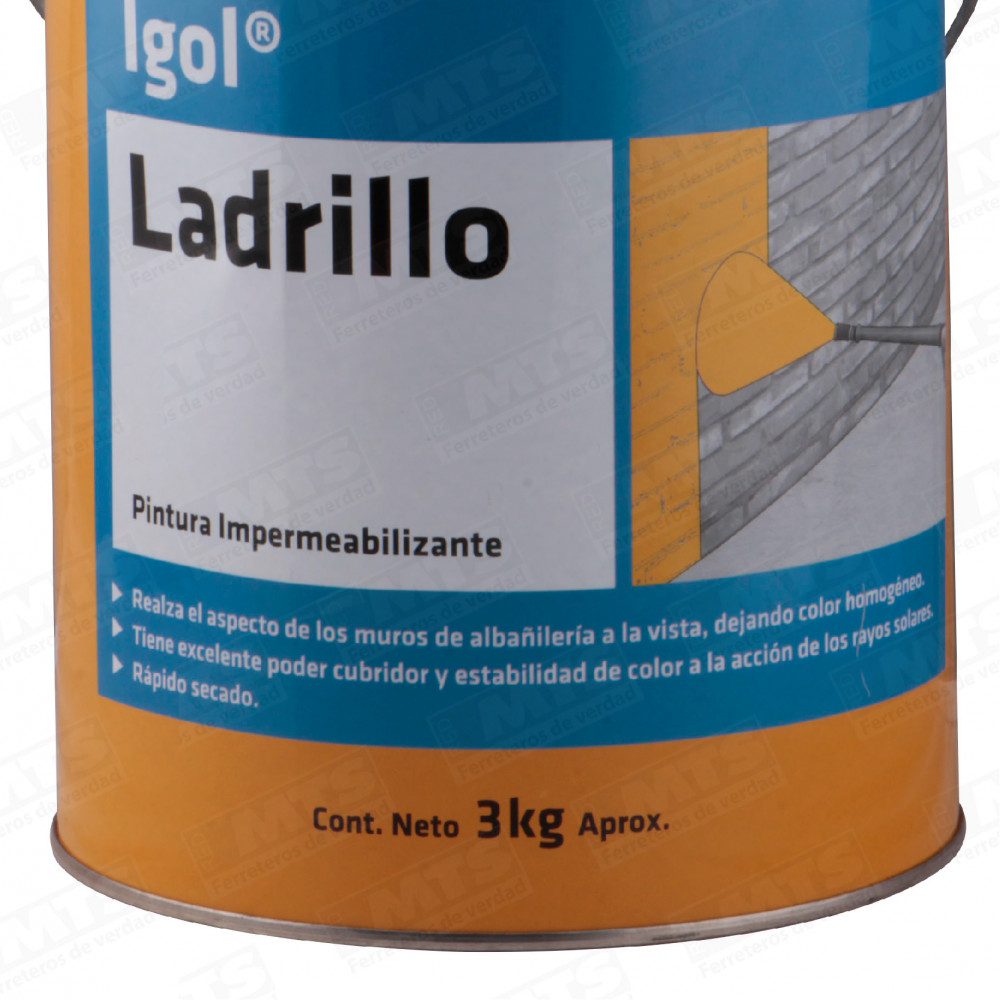 IGOL LADRILLO IMPERMEABILIZANTE      3KG