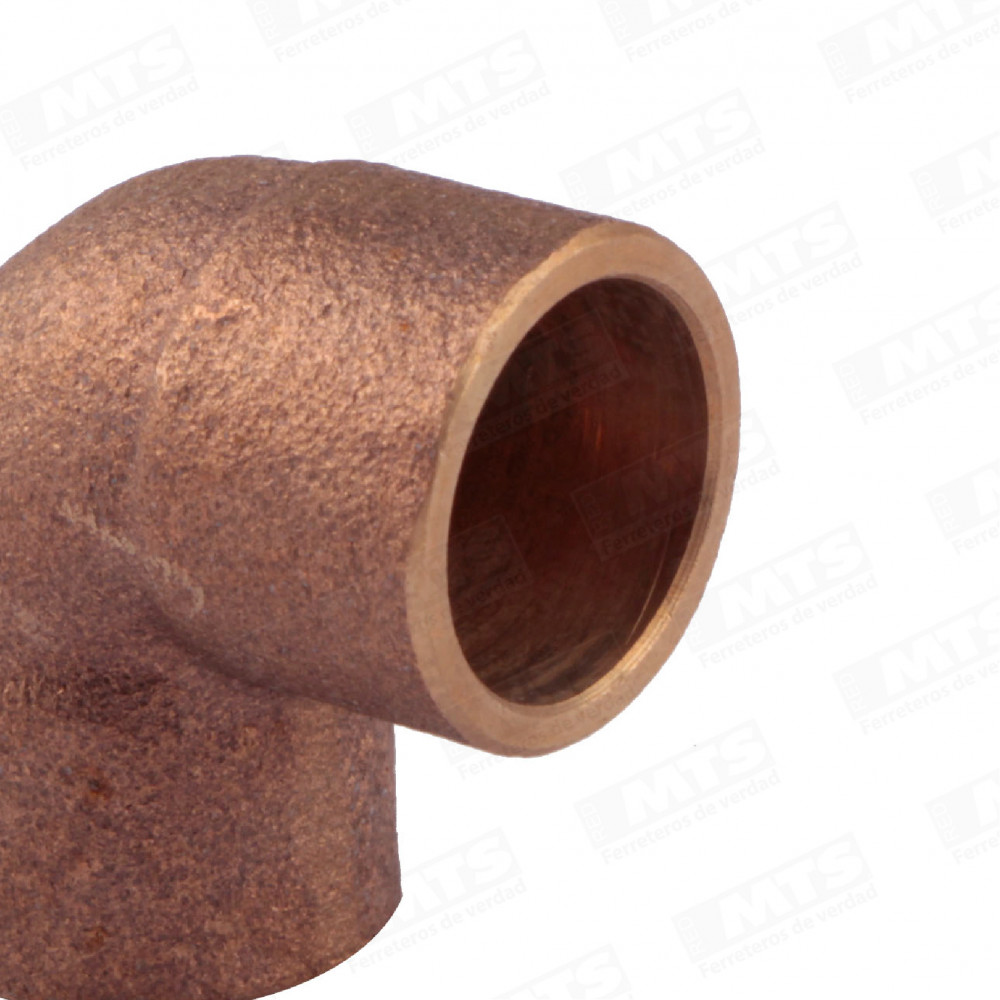 CODO BRONCE SOLDAR                  3/8