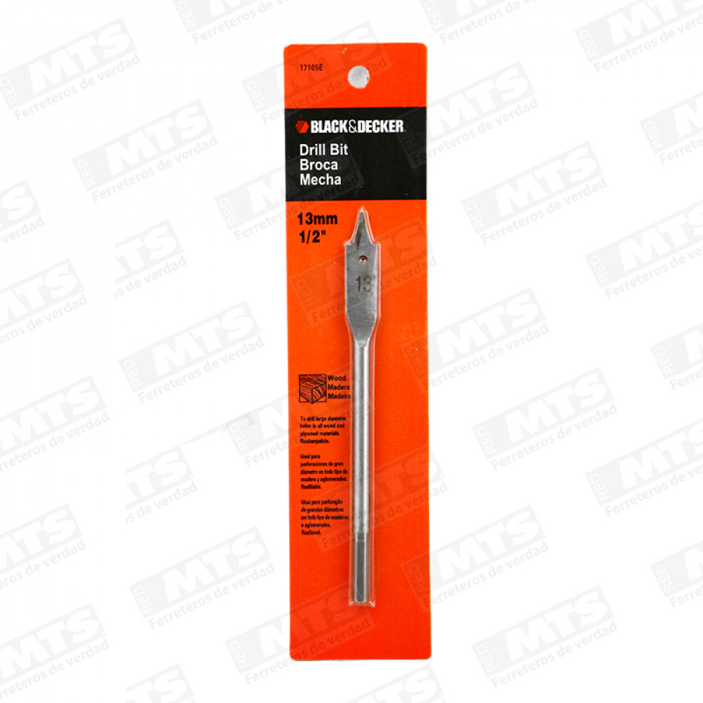 Broca Madera Paleta      13 Mm