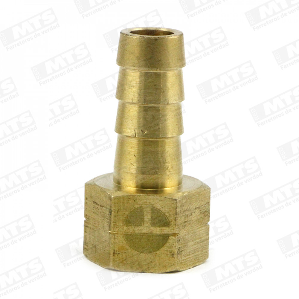 CACHIMBA RECTA 3/8HI BSP IZQ.C/ESPIG.1/2