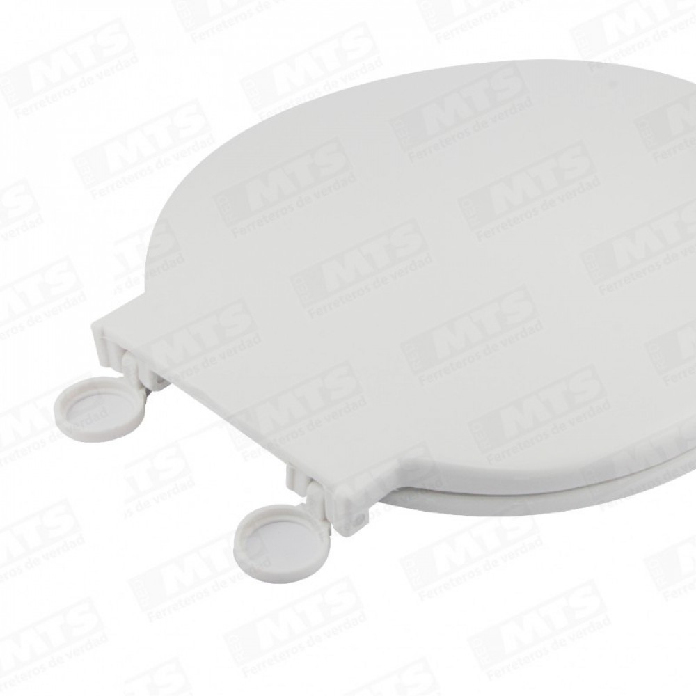 WC ASIENTO UNIVERSAL POLIPROPIL BLANCO  