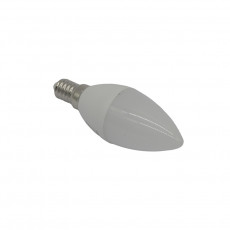 AMPOLLETA LED E14 VELA 5-6W(40W) FRIA