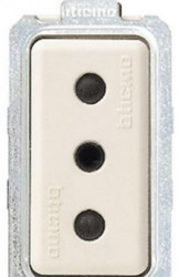 Enchufe Hembra Tic.modulo Luna 2p+t 10a