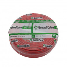 Cable Libre Halogeno Rojo   R-50  2.5 Mm