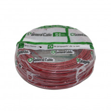 Alambre Plastico Nya Rojo   R-50  1.5 Mm
