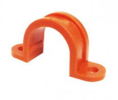 Abrazadera Conduit Plastica         25mm