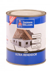 Latex Sherwin Ultra Rend.blanco    1/4gl