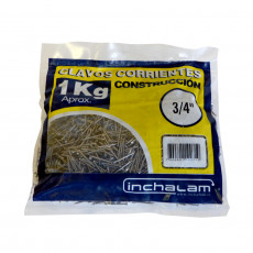 CLAVO CORRIENTE BOLSA 1KG.       3/4X17