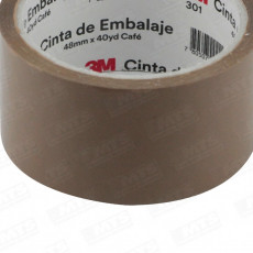 CINTA EMBALAJE CAFE 48 mm x 40 Mt       