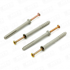 Tarugo Nylon + Clavo/tornillo N5 X 50z