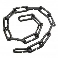 CADENA PLASTICA BAJADA AGUA CHIC.NEG.1MT